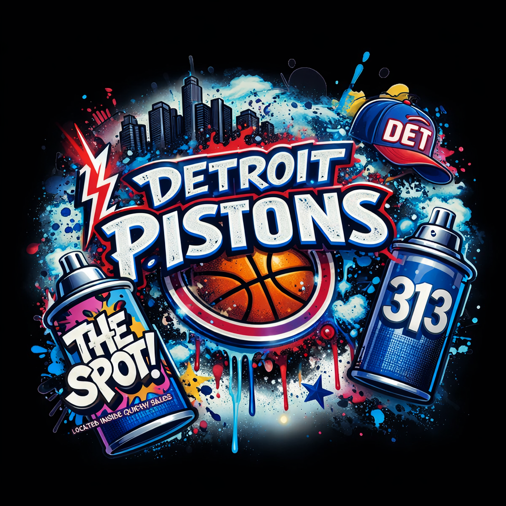 Pistons Graffiti