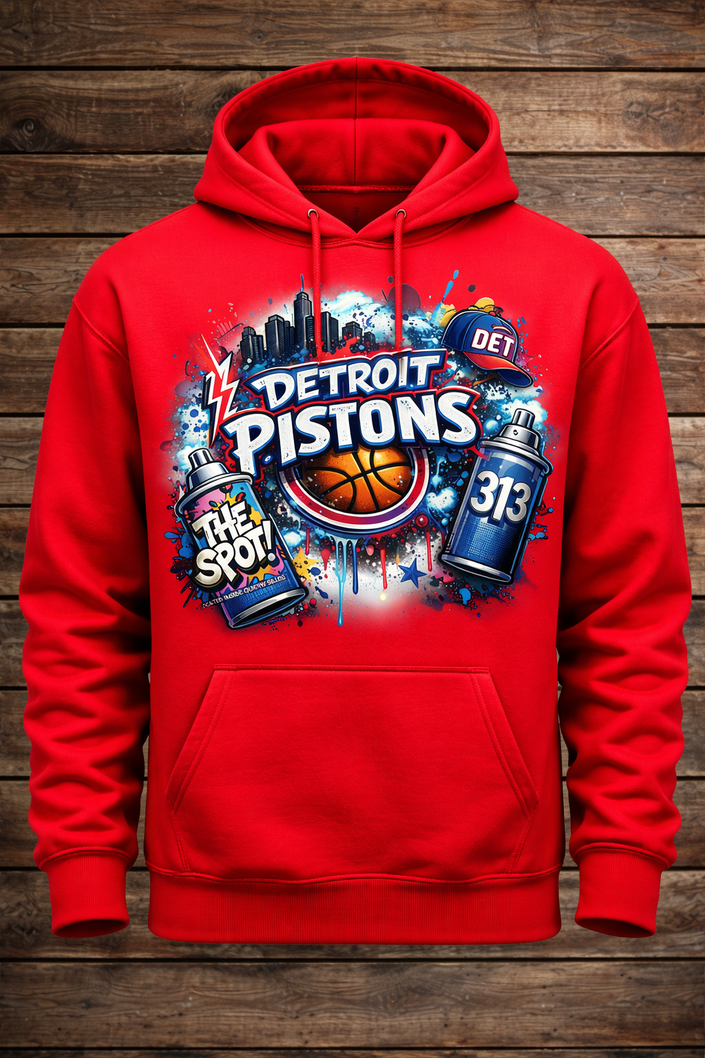 Pistons Graffiti